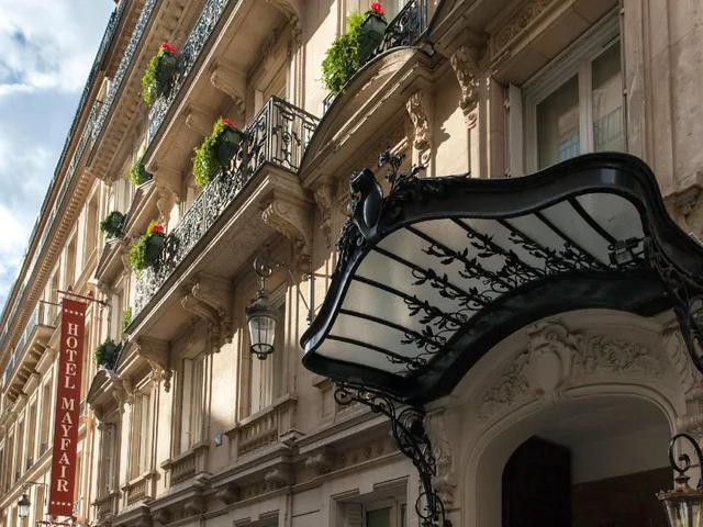 غرفة عائلية بسرير مزدوج، Hotel Mayfair Paris 1/1