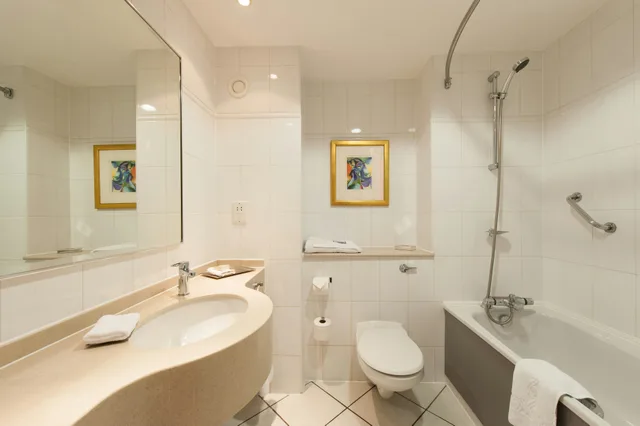 غرفة ديلوكس عائلية بسرير كوين، Doubletree By Hilton Strathclyde 3/3