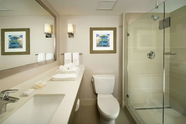 غرفة بسرير كوين وسرير كوين لذوي الإعاقة، Hilton Garden Inn Miami South Beach 2/2