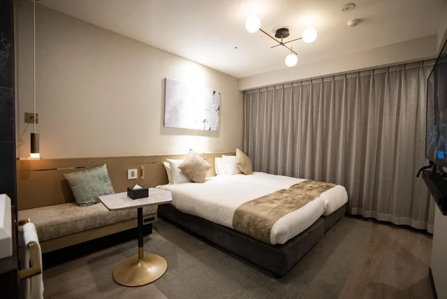 غرفة أساسية بسريرين منفصلين بدون إطلالة، Hotel Cordia Osaka Hommachi 2/3