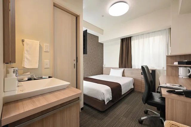 غرفة غراند قياسية بسرير مزدوج للمدخنين، Sanco Inn Grande Tokyo Hamamatsucho 2/7