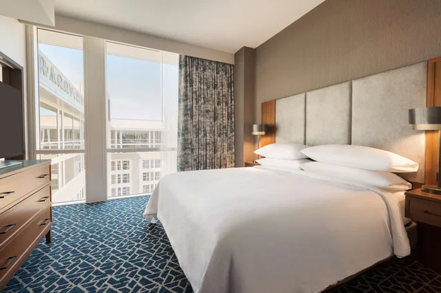 Suite, King Bed, Sofa, Accessible, Embassy Suites By Hilton Denton Convention Center 1/3
