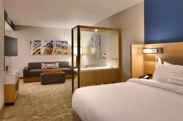 استوديو بسرير كينج مع أريكة، Springhill Suites By Marriott Coralville 1/4