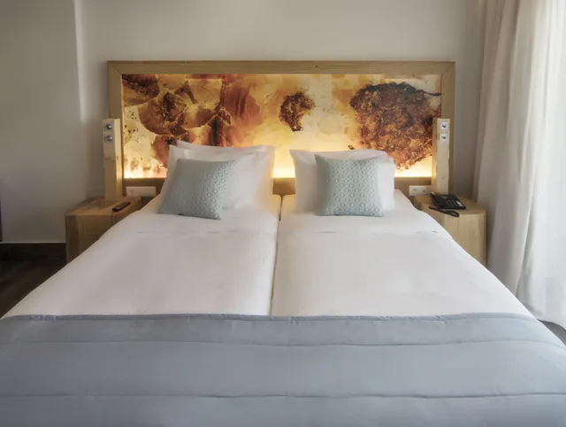 غرفة قياسية بسرير مزدوج بإطلالة على الحديقة، Elounda Orama Boutique Hotel by GHH 6/8