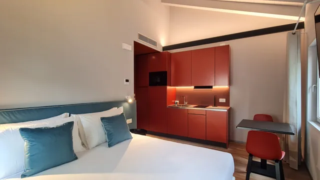 شقة بسرير مزدوج بغرفة نوم واحدة، Venice Michelangelo Hotel 3/10
