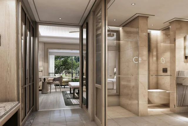 1 Bedroom, Caroline Astor, Suite, King Bed, Lagoon View, Balcony، The St. Regis Goa Resort 10/10