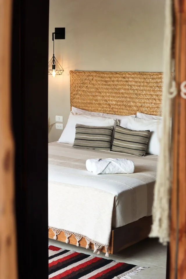 غرفة ديلوكس بسرير كينج بشرفة بجاكوزي، Agam Hotel Boutique Bacalar - Adults Only 4/7