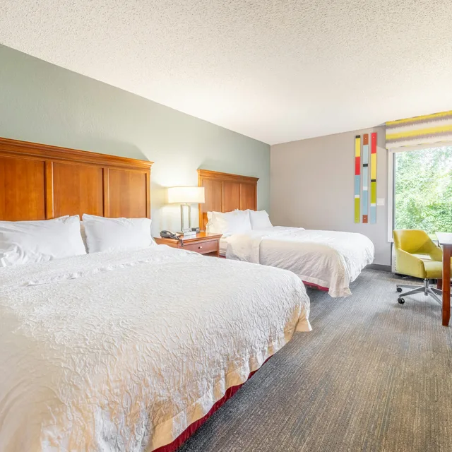 غرفة بسريرين كوين، Hampton Inn Gainesville FL 4/7