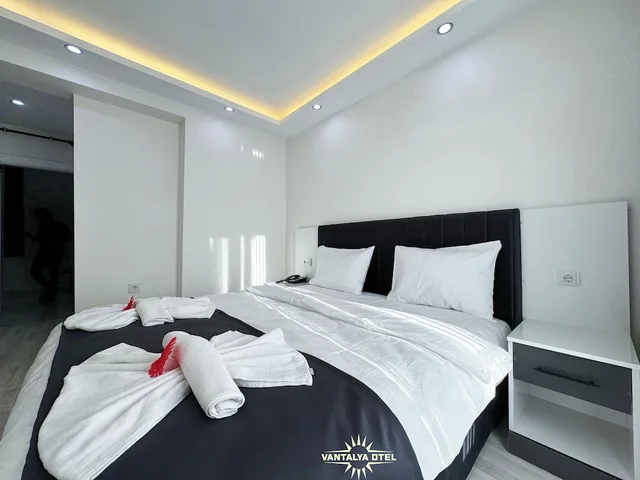غرفة ديلوكس بسرير مزدوج بإطلالة على المدينة، Vantalya Otel 2/5