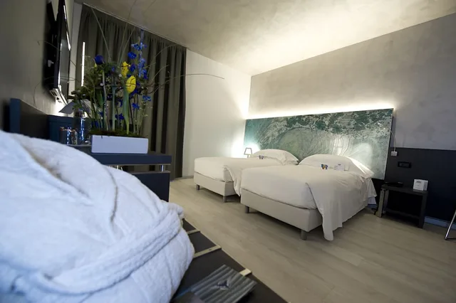 غرفة سوبيريور بسريرين منفصلين، Arli Hotel Business And Wellness 1/6