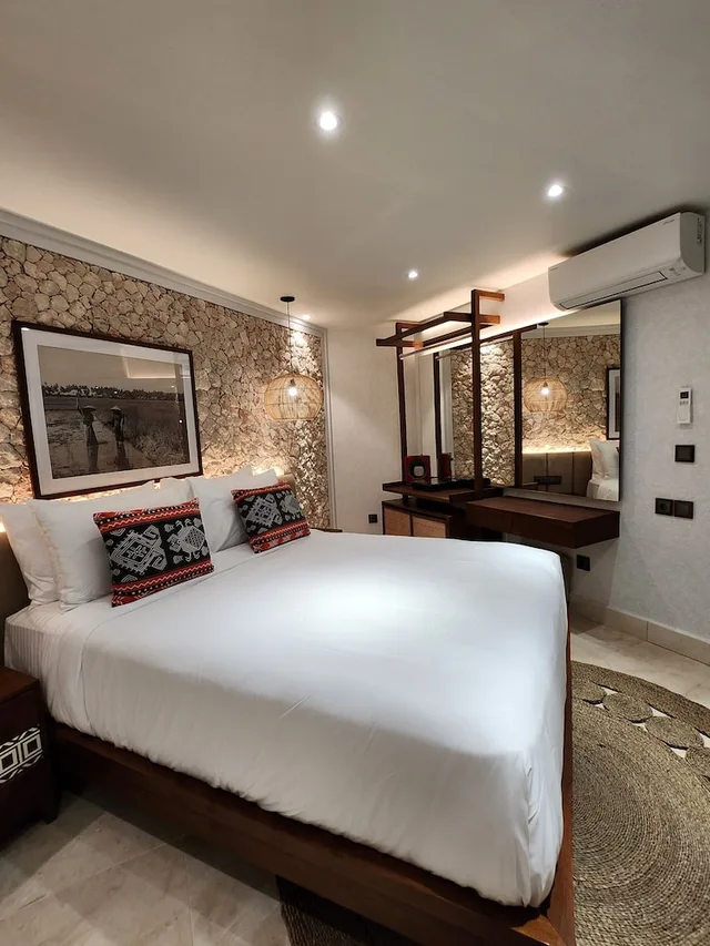 جناح استوديو بسرير كوين، Kandora Luxury Villas 2/8