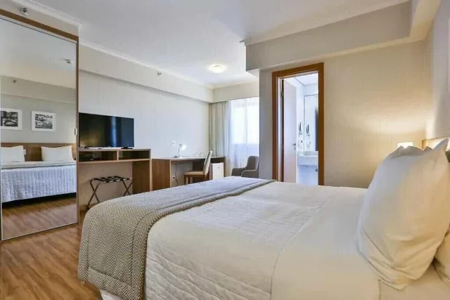 غرفة بسرير كوين، Matiz Vilaboim Ribeirao Preto 3/3