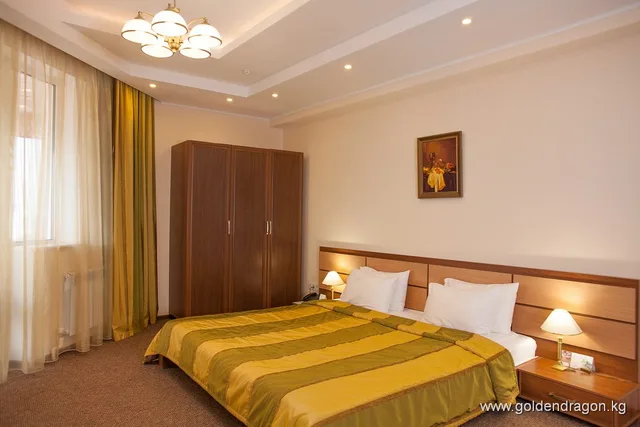 غرفة ديلوكس بسرير مزدوج، Golden Dragon Hotel 1/1