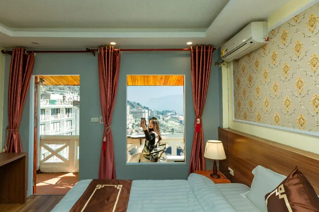 غرفة سوبيريور بسريرين مزدوجين، Sapa Unique Hotel 1/1