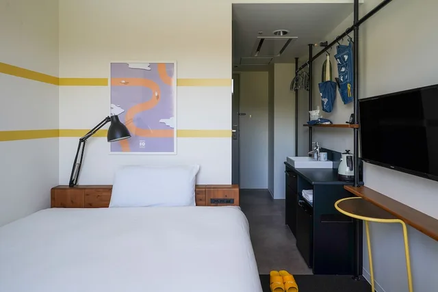 غرفة اقتصادية بسرير مزدوج، SETOUCHI KEIRIN HOTEL 10 by Onko Chishin 3/3