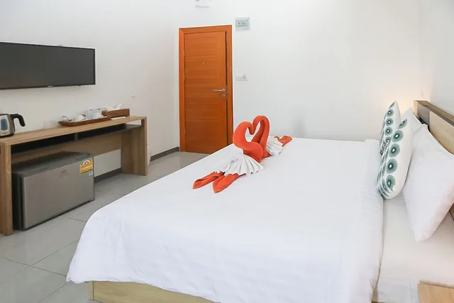 غرفة بسرير كوين بإطلالة على المدينة، Kata Forte Resort 5/9