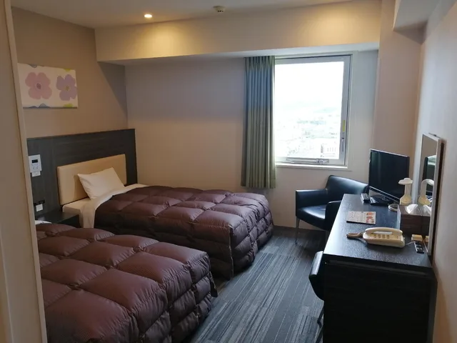 Economy, Twin Beds, Night View، R B Hotel Hachioji 1/1