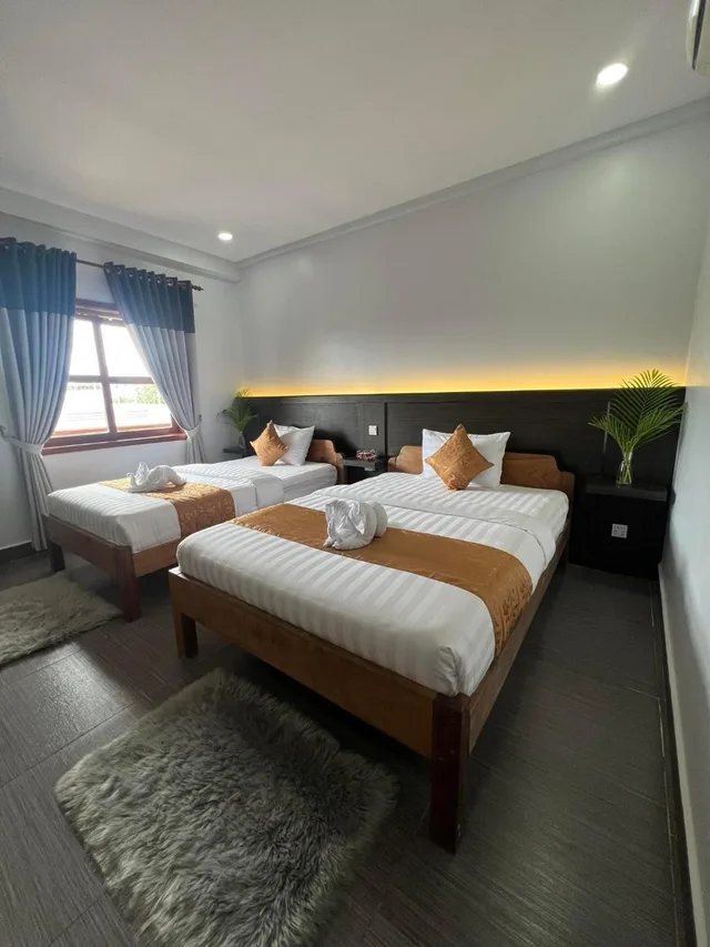 غرفة ديلوكس بسرير مزدوج بشرفة، Two Moons Hotel 7/7