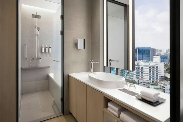 جناح استوديو بسرير كينج بإطلالة على المدينة مع أريكة، AC Hotel Seoul Geumjeong 6/7