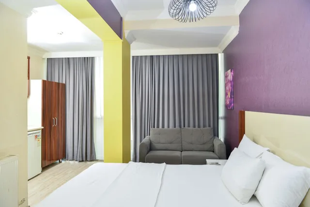 غرفة ديلوكس بسرير مزدوج، Su Residence Apart Hotel 3/7