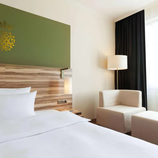غرفة تنفيذية بسرير كينج، Vienna House by Wyndham Thuringer Hof Eisenach 3/10