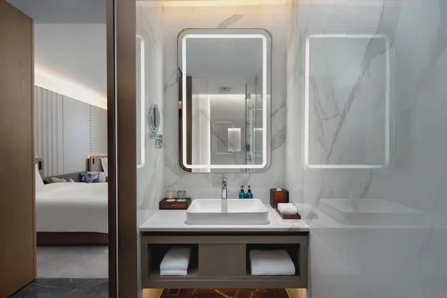 غرفة قياسية بسريرين مزدوجين، Crowne Plaza Kunshan East by IHG 5/5