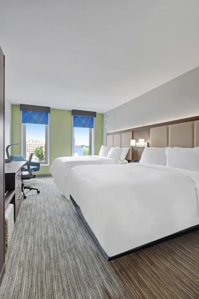 غرفة قياسية بسريرين كوين، Hotel 1200 3/5