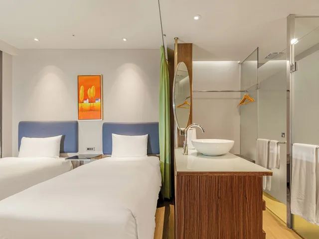 Standard, Twin Beds, No Window، CHECK inn Taipei Xinyi 10/10