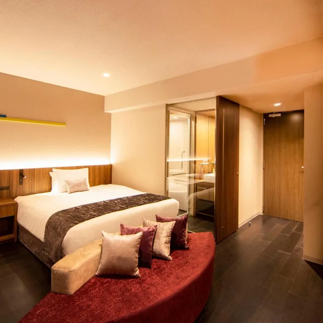 غرفة بريميير بسريرين منفصلين في طابق مرتفع، Karaksa Hotel Grande Shin-Osaka Tower 1/9