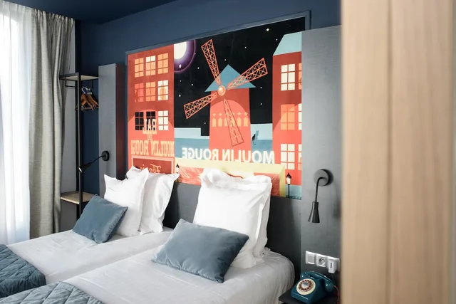 غرفة بسرير كينج، Hotel Des Arts Bastille 4/9