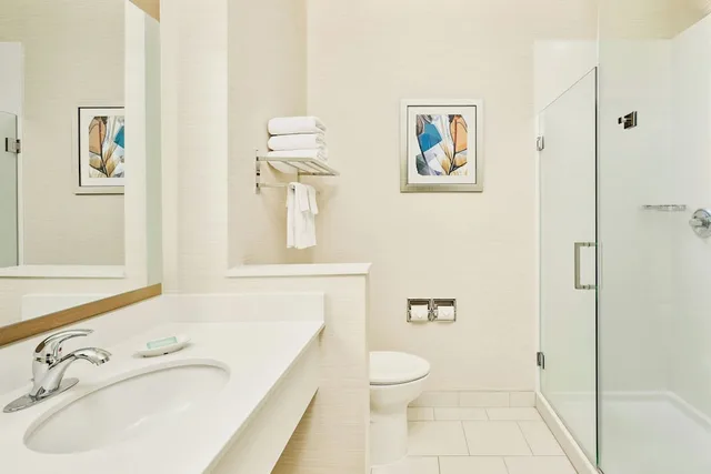 غرفة بسرير كينج لذوي الإعاقة، Fairfield Inn & Suites By Marriott Sidney 4/4