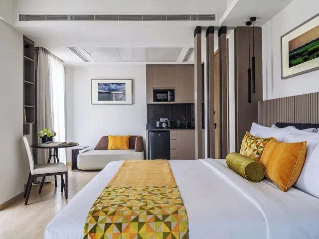 غرفة ديلوكس بسرير كينج، W Residence Living 8/9