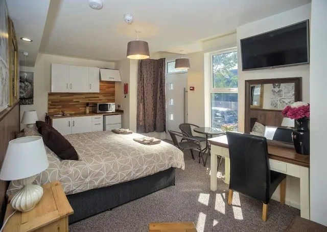 استوديو بسريرين منفصلين، Riverside Hotel Bed and Breakfast 2/4