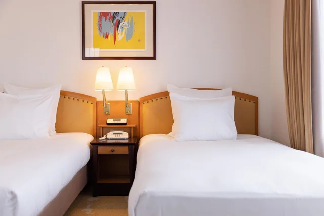 غرفة بريميوم بسريرين منفصلين للمدخنين، Ana Crowne Plaza Hotel Toyama 4/5