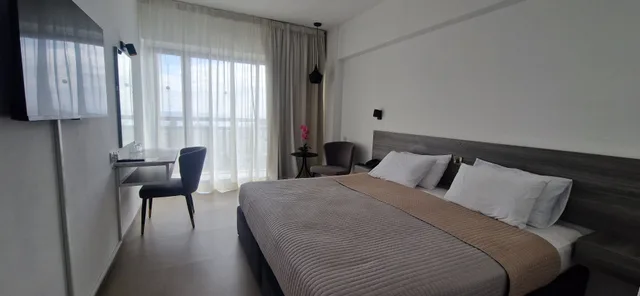 غرفة سوبيريور بسرير مزدوج أو سريرين منفصلين بإطلالة على البحر، Navarria Hotel 3/7
