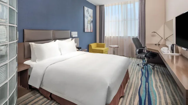 غرفة قياسية بسرير كوين بإطلالة، Holiday Inn Express SHENYANG NORTH STATION 5/9