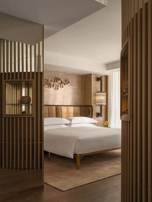 جناح جونيور تنفيذي بسريرين مزدوجين، Mandarin Oriental The Landmark, Hong Kong 1/2