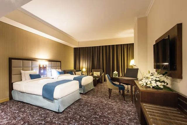 غرفة ديلوكس بسرير مزدوج أو سريرين منفصلين، Golden Tulip Doha 1/1