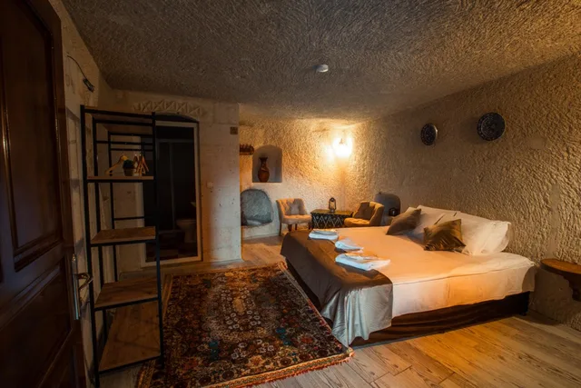 غرفة قياسية بسرير مزدوج، Mia Cappadocia Cave Hotel 7/10