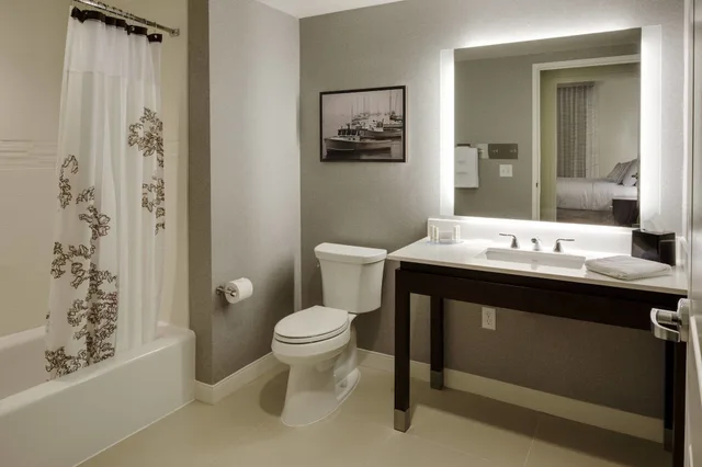 جناح بسرير كينج بغرفة نوم واحدة مع أريكة، Residence Inn Bath Brunswick Area 3/9