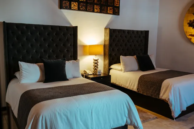غرفة ديلوكس بسريرين مزدوجين، Hacienda de Guadalupe Hotel Boutique 3/4