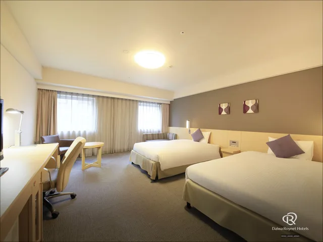 Standard, Twin Beds, North Wing، Daiwa Roynet Hotel Yokohama Kannai 2/6