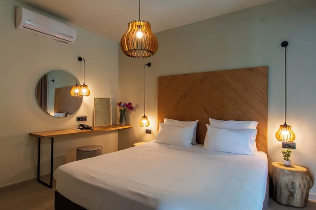 جناح بسرير كوين بغرفتين مع أريكة، Malena Hotel and Suites - Adults Only by Omilos Hotels 1/10