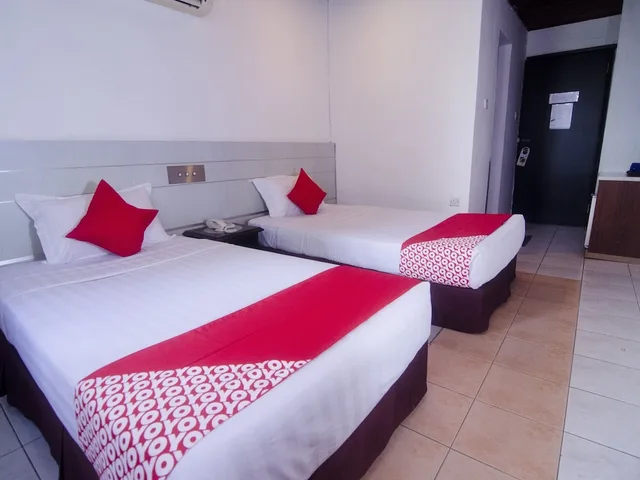غرفة ديلوكس بسريرين منفصلين، Hotel O Mayfair Hotel 2/4