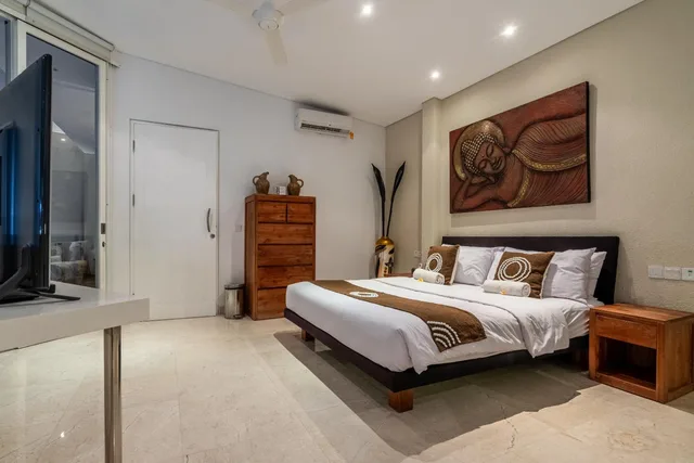 فيلا بـ3 غرف نوم بمسبح خاص بمطبخ صغير، Aq Va Hotel And Villas 6/10