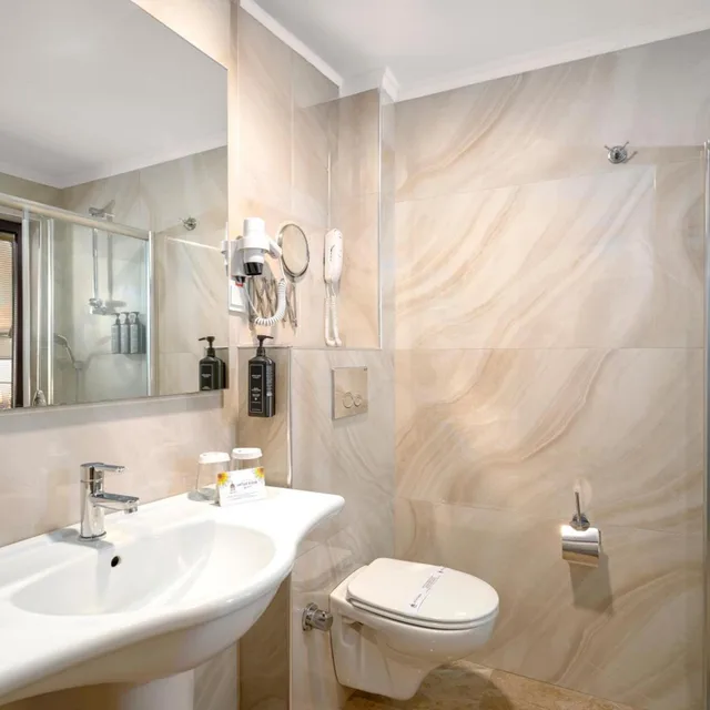 غرفة بسرير مزدوج بإطلالة على البحر، Antique Roman Palace - Adults Only Ultra All Inclusive 9/10