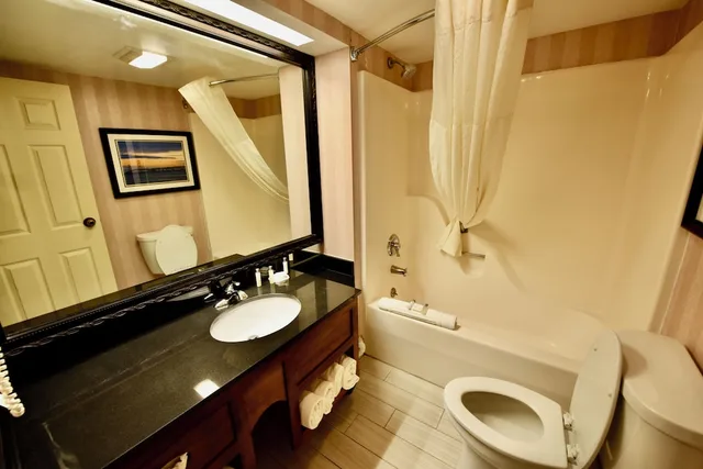 Deluxe, King Bed, Lake View, Sofa, Jetted Tub, Hamilton Inn Select Beachfront 7/7