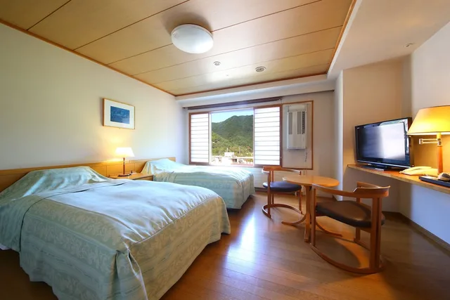Western, Standard, Twin Beds, Saito Hotel 1/1