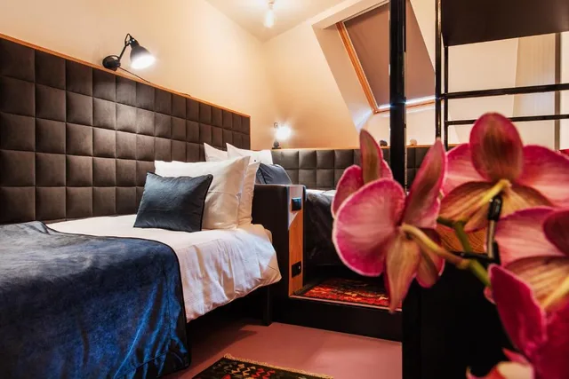 غرفة قياسية بسريرين منفصلين، Hotel Rum Budapest 1/1