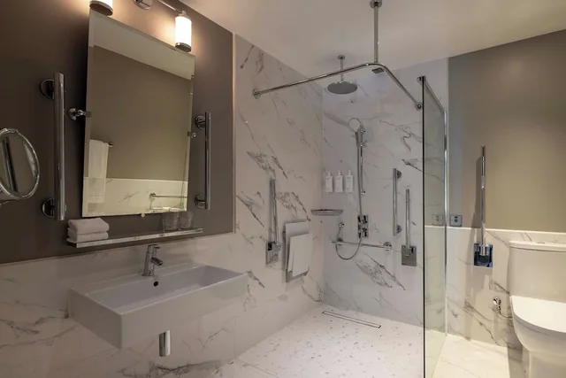 غرفة غراند بسرير كينج لذوي الإعاقة، Virgin Hotels London-Shoreditch 2/3